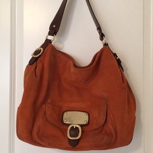 Michael Kors suede Hobo